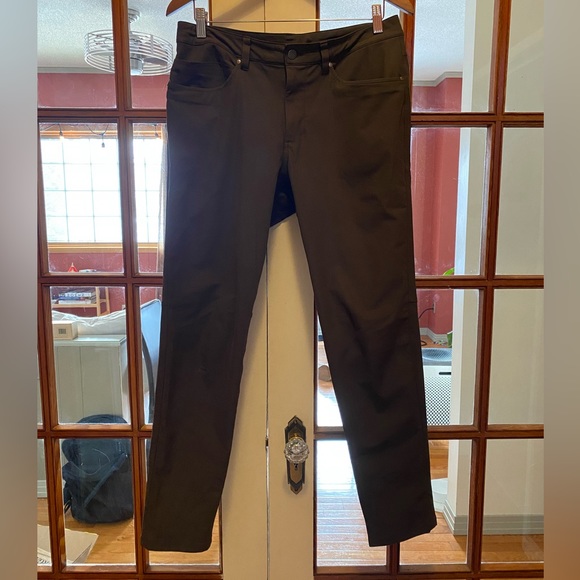 ABC Slim 5 Pocket Pants Olive - Picture 1 of 3